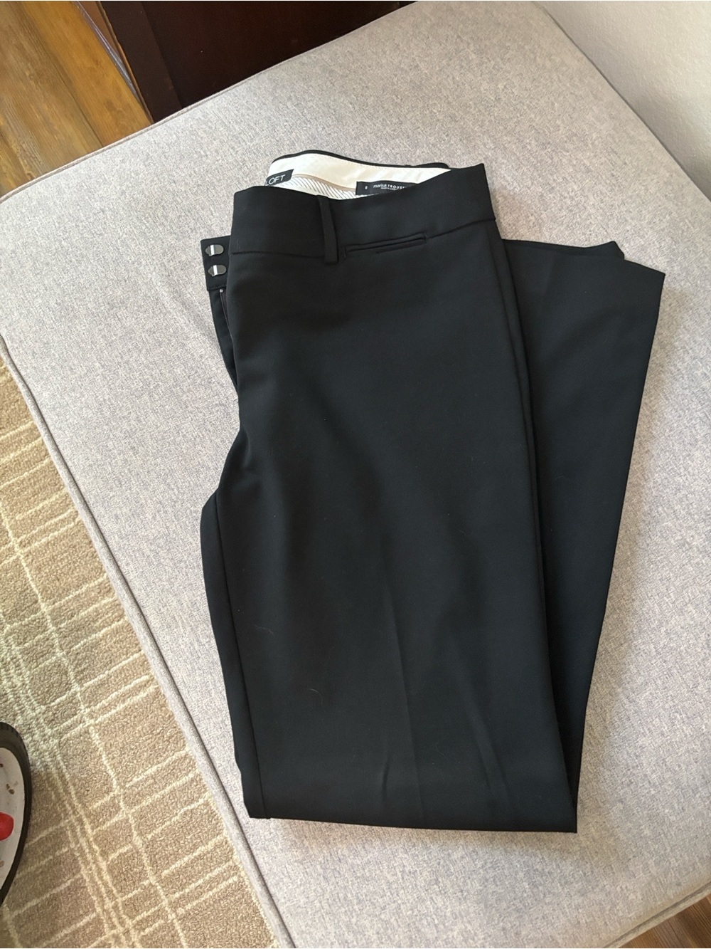 Loft Marisa Trouser Black Women's Dress Pants
